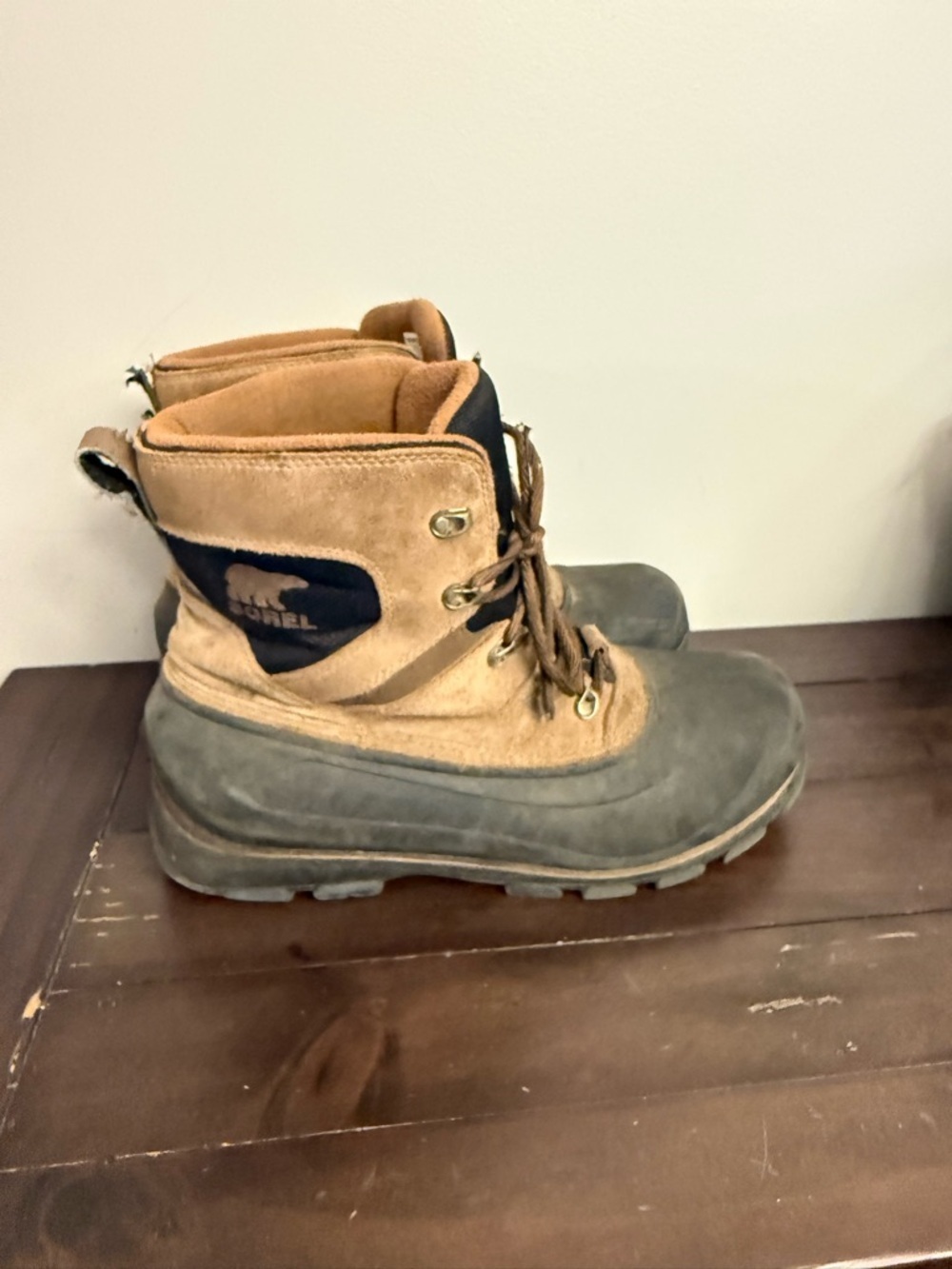 Sorel Faux Fur Lined Boot Interior Label - Brown